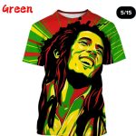 Bob Marley 3D Print T-Shirt