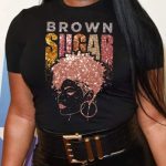 Brown Sugar Afro Queen T-Shirt