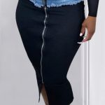 Jeans Maxi Skirt